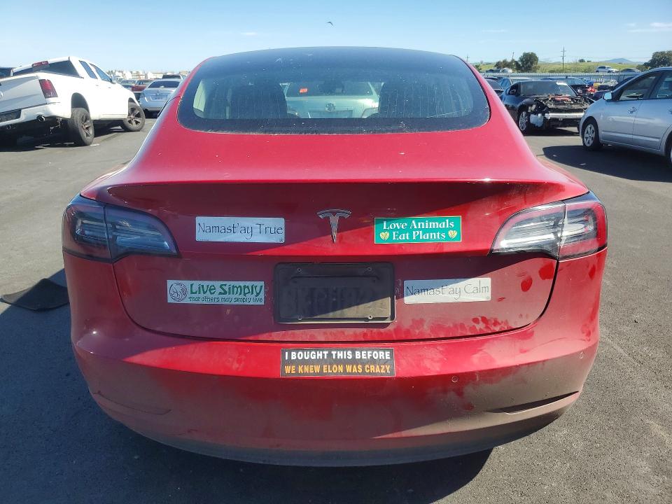 2019 Tesla Model 3 მანქანა იყიდება აუქციონზე, vin: 5YJ3E1EA9KF299076, აუქციონის ნომერი: 41648486