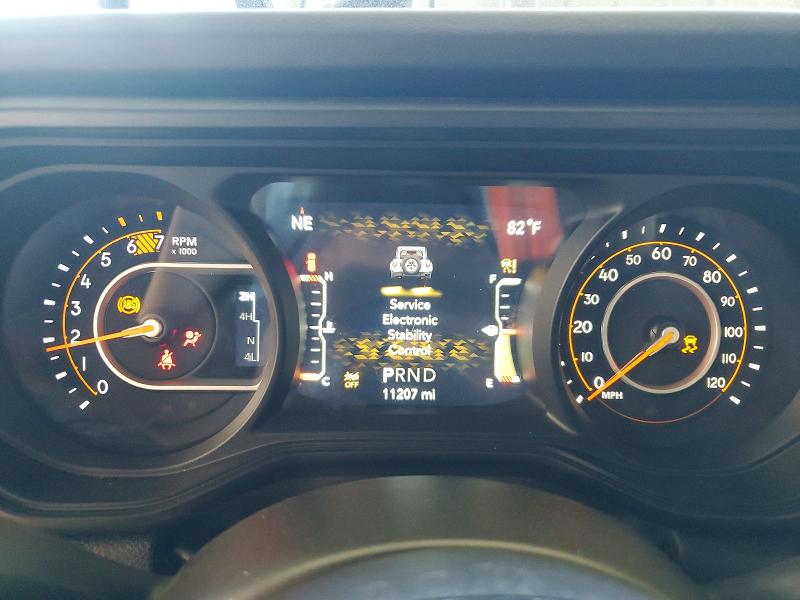 46940106 :رقم المزاد ، 1C4PJXFN7SW663640 vin ، 2025 Jeep Wrangler مزاد بيع