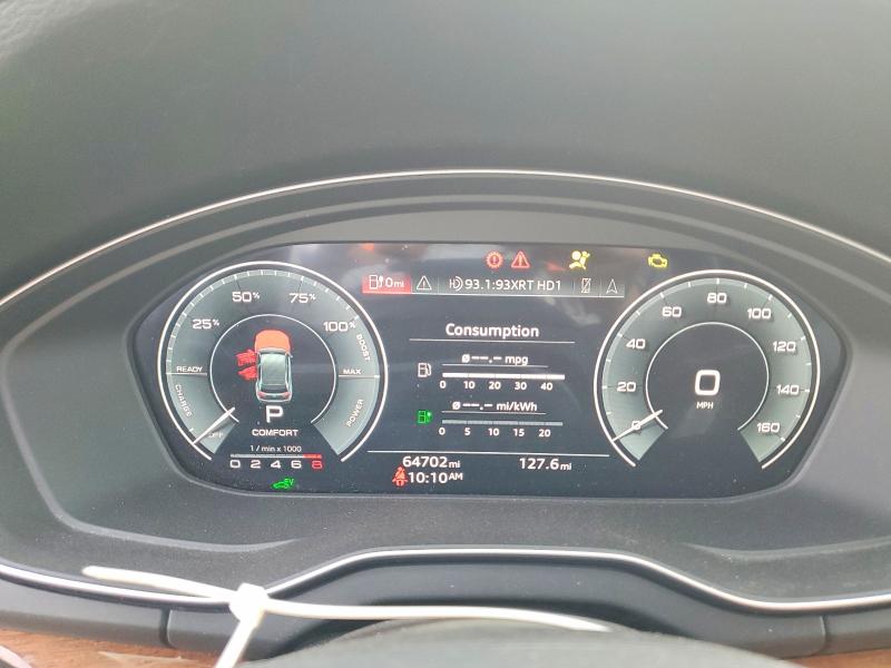 2021 Audi Q5 E მანქანა იყიდება აუქციონზე, vin: WA1E2AFY0M2113471, აუქციონის ნომერი: 47155706