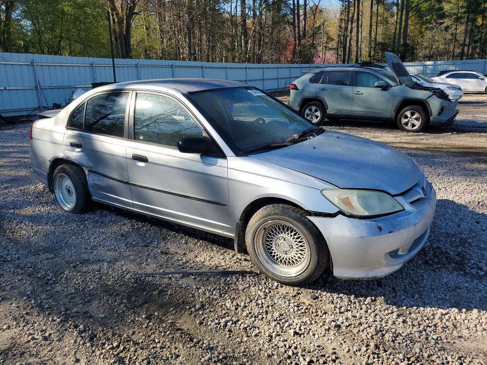 45489496 :رقم المزاد ، 2HGES163X4H591626 vin ، 2004 Honda Civic مزاد بيع