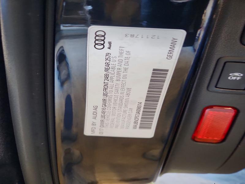 Продаж на аукціоні авто 2018 Audi A5, vin: WAUBNCF57JA006014, номер лоту: 78674505