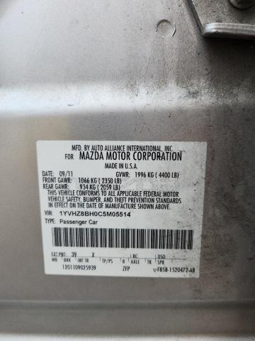 Продажа на аукционе авто 2012 Mazda 6, vin: 1YVHZ8BH0C5M05514, номер лота: 46263456