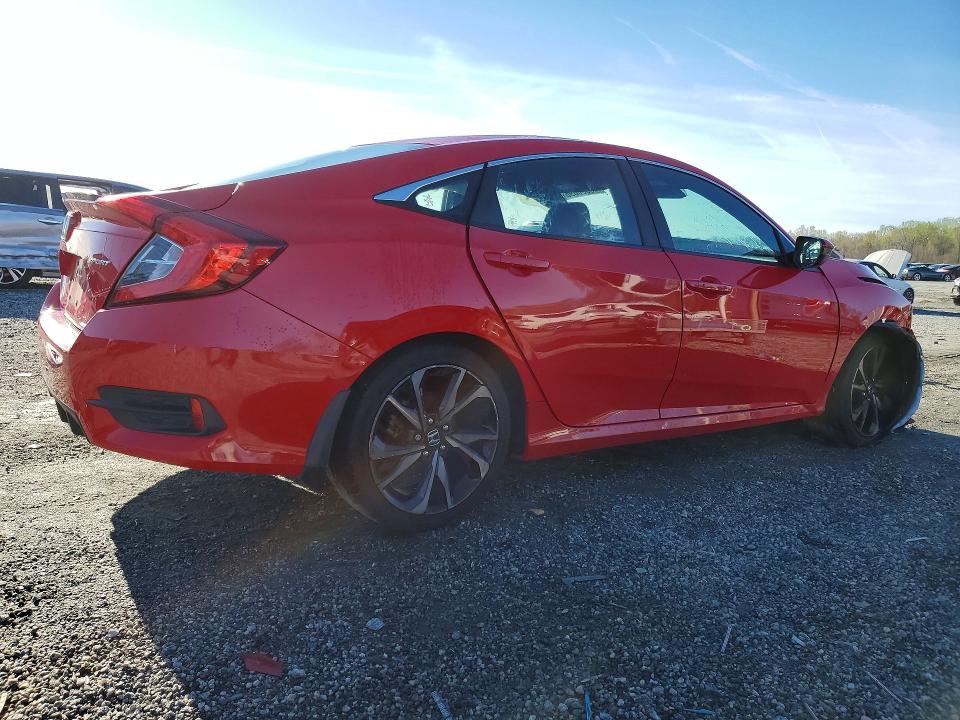 45986896 :رقم المزاد ، 2HGFC2F86LH523275 vin ، 2020 Honda Civic مزاد بيع