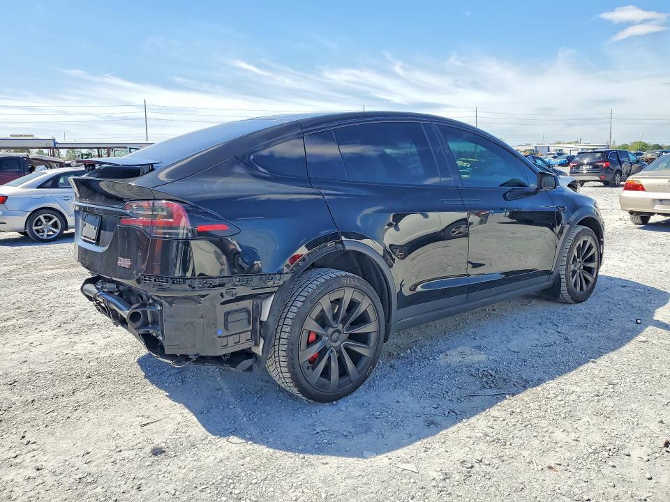 46701436 :رقم المزاد ، 7SAXCBE66RF440725 vin ، 2024 Tesla Model X مزاد بيع