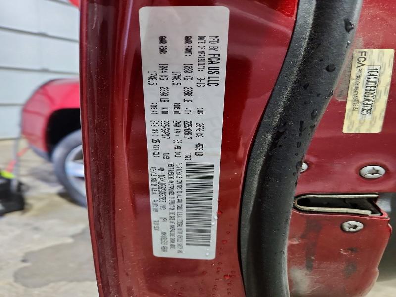 42046386 :رقم المزاد ، 1C4NJDEB2GD697355 vin ، 2016 Jeep Compass مزاد بيع