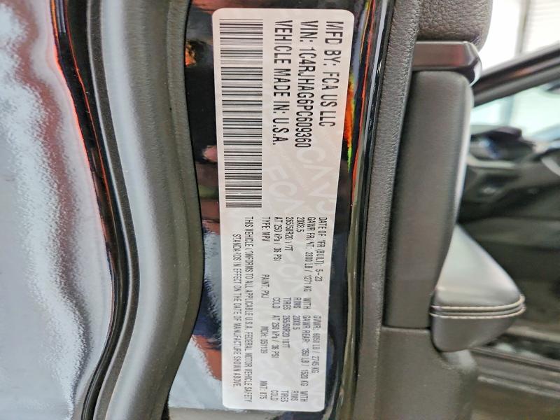 Продаж на аукціоні авто 2023 Jeep Grand Cherokee, vin: 1C4RJHAG6PC609360, номер лоту: 46306056