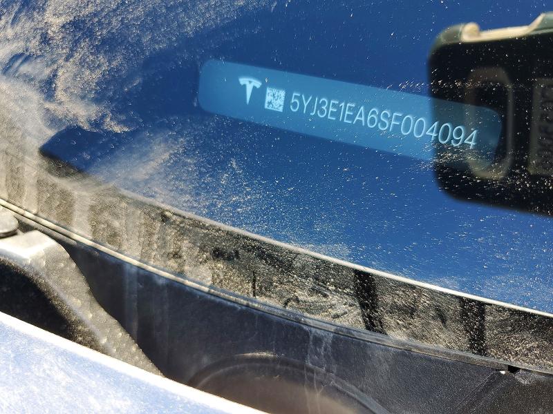 Продажа на аукционе авто 2025 Tesla 3, vin: 5YJ3E1EA6SF004094, номер лота: 79729535