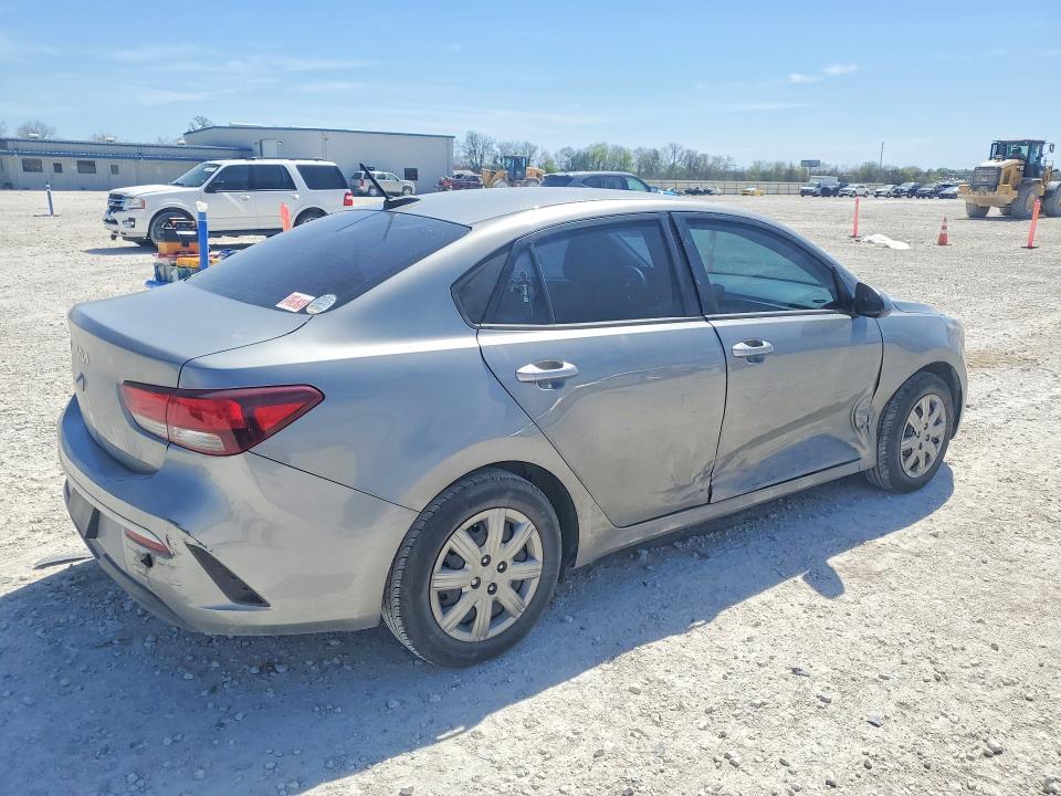2022 Kia Rio მანქანა იყიდება აუქციონზე, vin: 3KPA24AD6NE491664, აუქციონის ნომერი: 46617996