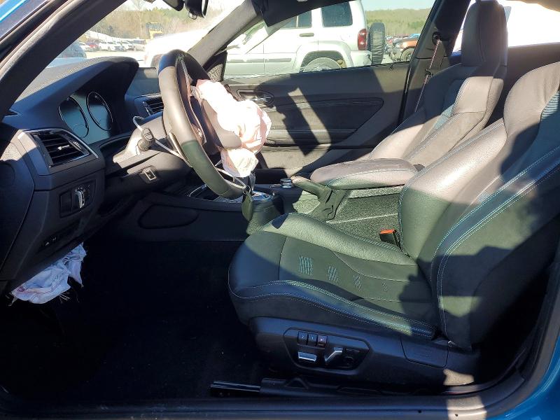 46554356 :رقم المزاد ، WBS2U7C02L7E59734 vin ، 2020 Bmw M2 مزاد بيع