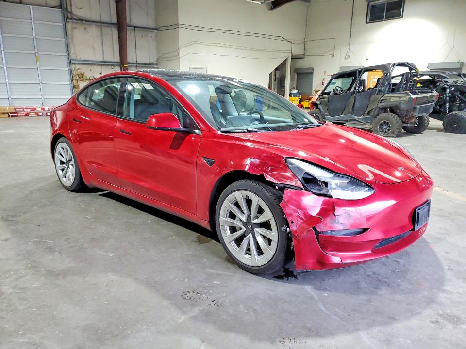 Продажа на аукционе авто 2022 Tesla Model 3, vin: 5YJ3E1EAXNF187293, номер лота: 45837126