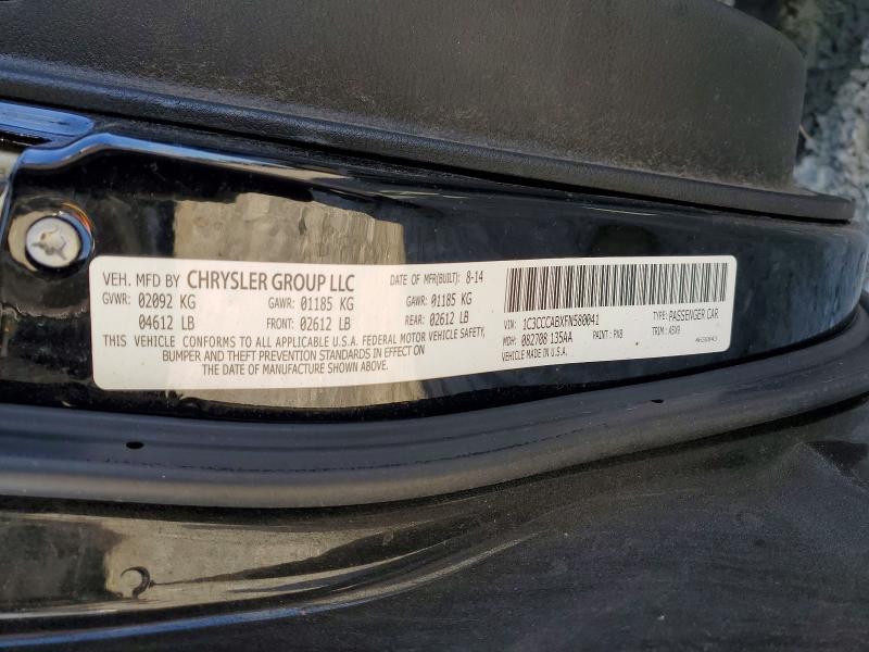 46351636 :رقم المزاد ، 1C3CCCABXFN580041 vin ، 2015 Chrysler 200 مزاد بيع