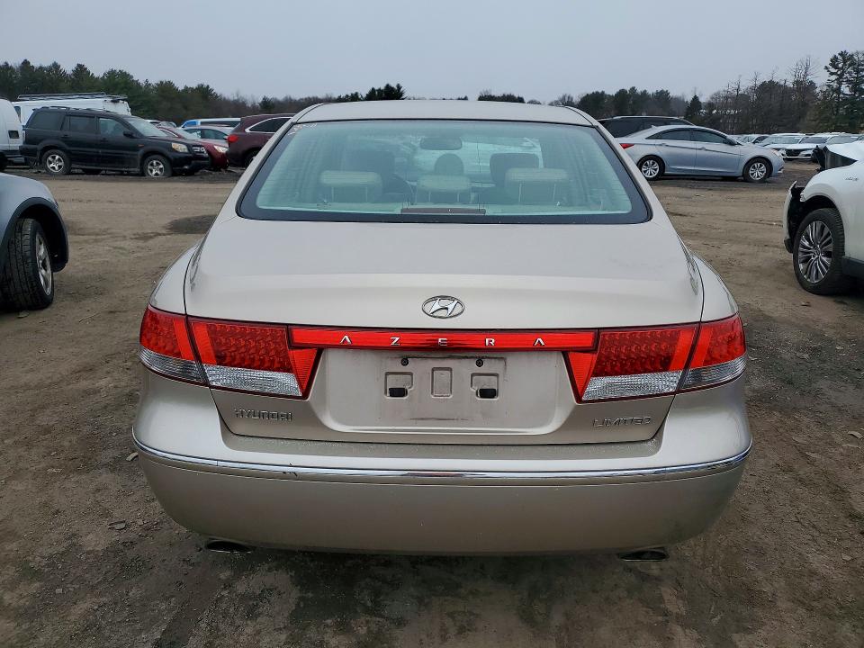 2006 Hyundai Azera მანქანა იყიდება აუქციონზე, vin: KMHFC46F76A034939, აუქციონის ნომერი: 79261195