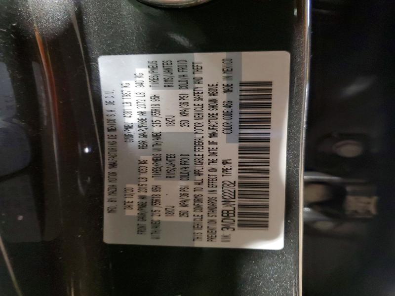 48028836 :رقم المزاد ، 3MVDMBBLXMM222782 vin ، 2021 Mazda Cx-30 مزاد بيع