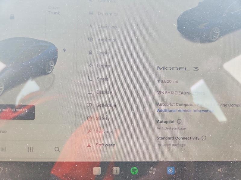 48025116 :رقم المزاد ، 5YJ3E1EA0NF371075 vin ، 2022 Tesla Model 3 مزاد بيع
