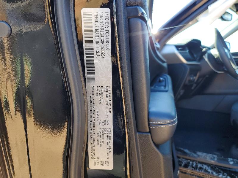 2023 Jeep Grand Cherokee მანქანა იყიდება აუქციონზე, vin: 1C4RJGAG8PC633234, აუქციონის ნომერი: 46481286