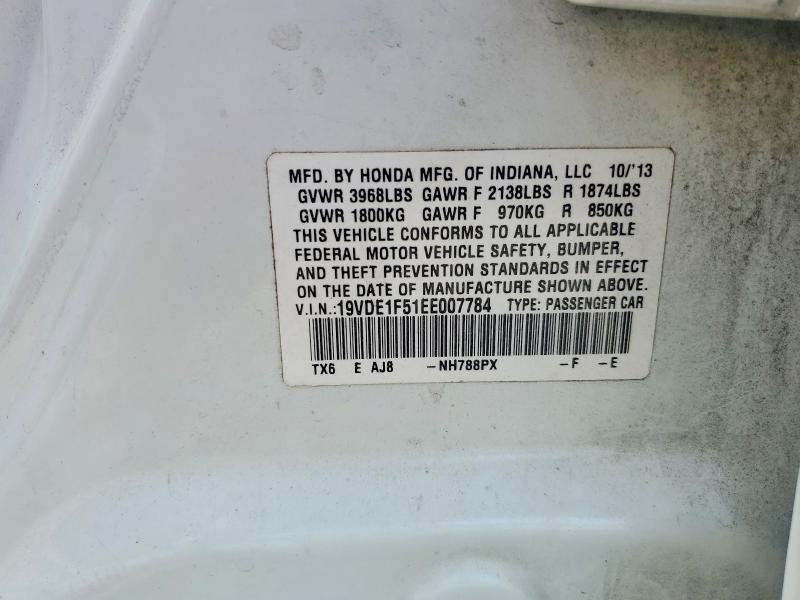 Aukcja sprzedaży 2014 Acura Ilx, vin: 19VDE1F51EE007784, numer aukcji: 47581966