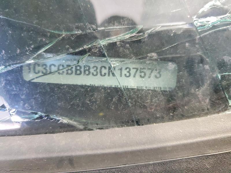 47789926 :رقم المزاد ، 1C3CCBBB3CN137573 vin ، 2012 Chrysler 200 مزاد بيع