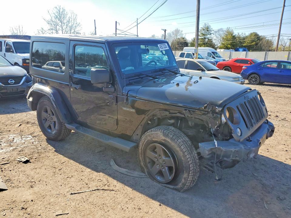 45573336 :رقم المزاد ، 1C4AJWAGXGL206466 vin ، 2016 Jeep Wrangler مزاد بيع