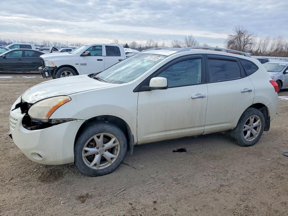 77217625 :رقم المزاد ، JN8AS5MV6AW115951 vin ، 2010 Nissan Rogue مزاد بيع