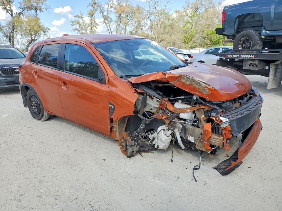 2022 Mitsubishi Outlander Sport მანქანა იყიდება აუქციონზე, vin: JA4APUAU5NU003222, აუქციონის ნომერი: 79131795