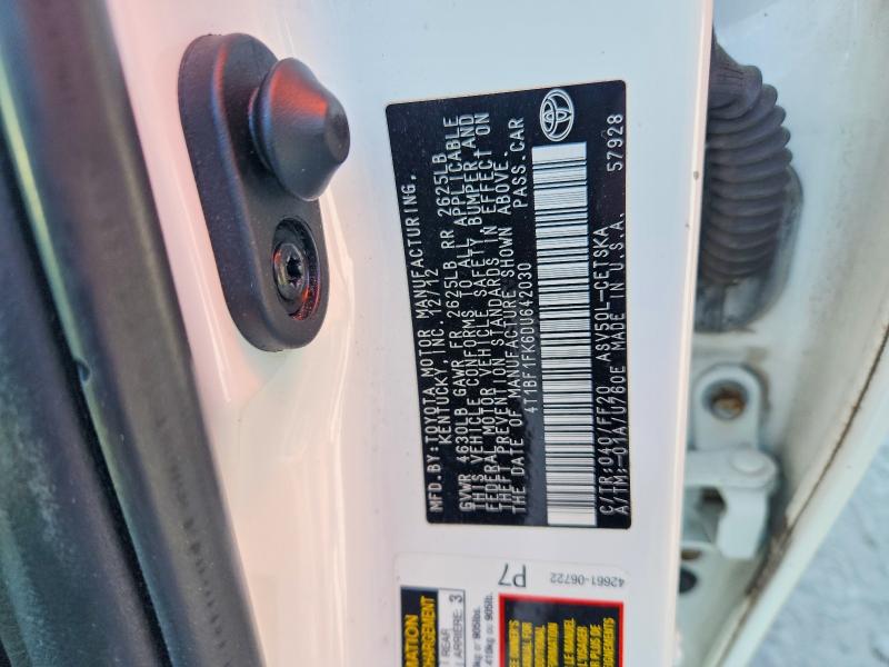 Продажа на аукционе авто 2013 Toyota Camry, vin: 4T1BF1FK6DU642030, номер лота: 46833336