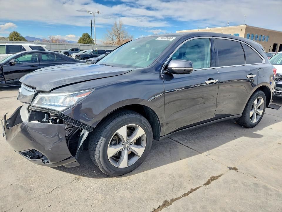 Auction sale of the 2016 Acura Mdx, vin: 5FRYD4H25GB040590, lot number: 79659365
