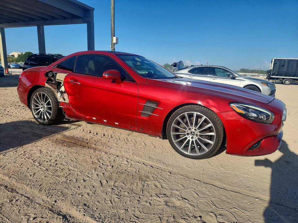2018 Mercedes-benz Sl მანქანა იყიდება აუქციონზე, vin: WDDJK6GA9JF053526, აუქციონის ნომერი: 47518036