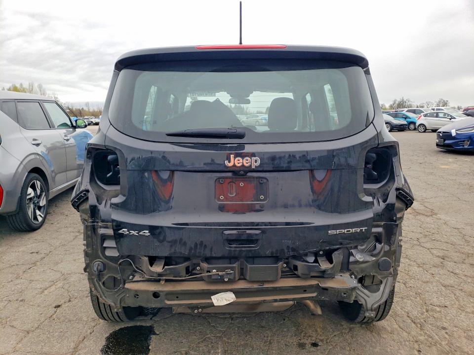 2018 Jeep Renegade მანქანა იყიდება აუქციონზე, vin: ZACCJBAB9JPG92387, აუქციონის ნომერი: 47010616