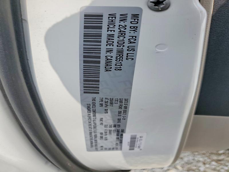 Продаж на аукціоні авто 2021 Chrysler Voyager, vin: 2C4RC1DG1MR551318, номер лоту: 47694326