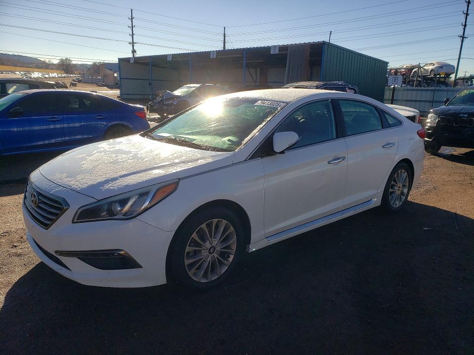 2015 Hyundai Sonata მანქანა იყიდება აუქციონზე, vin: 5NPE34AF6FH035385, აუქციონის ნომერი: 79413025
