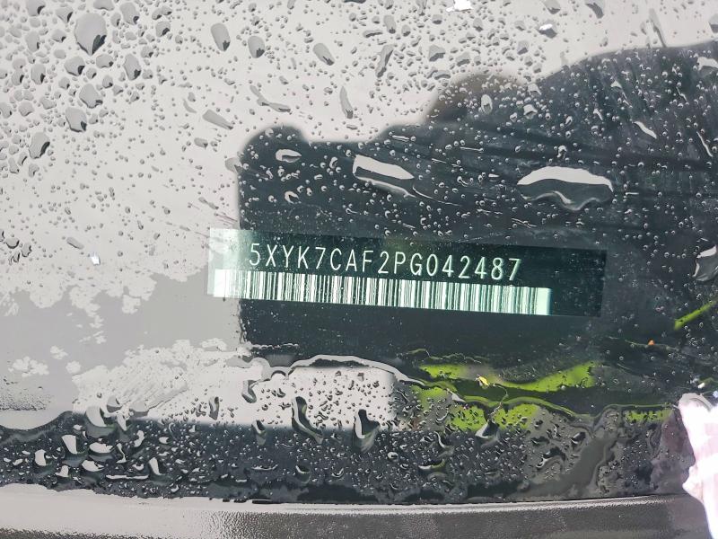 78761655 :رقم المزاد ، 5XYK7CAF2PG042487 vin ، 2023 Kia Sportage مزاد بيع