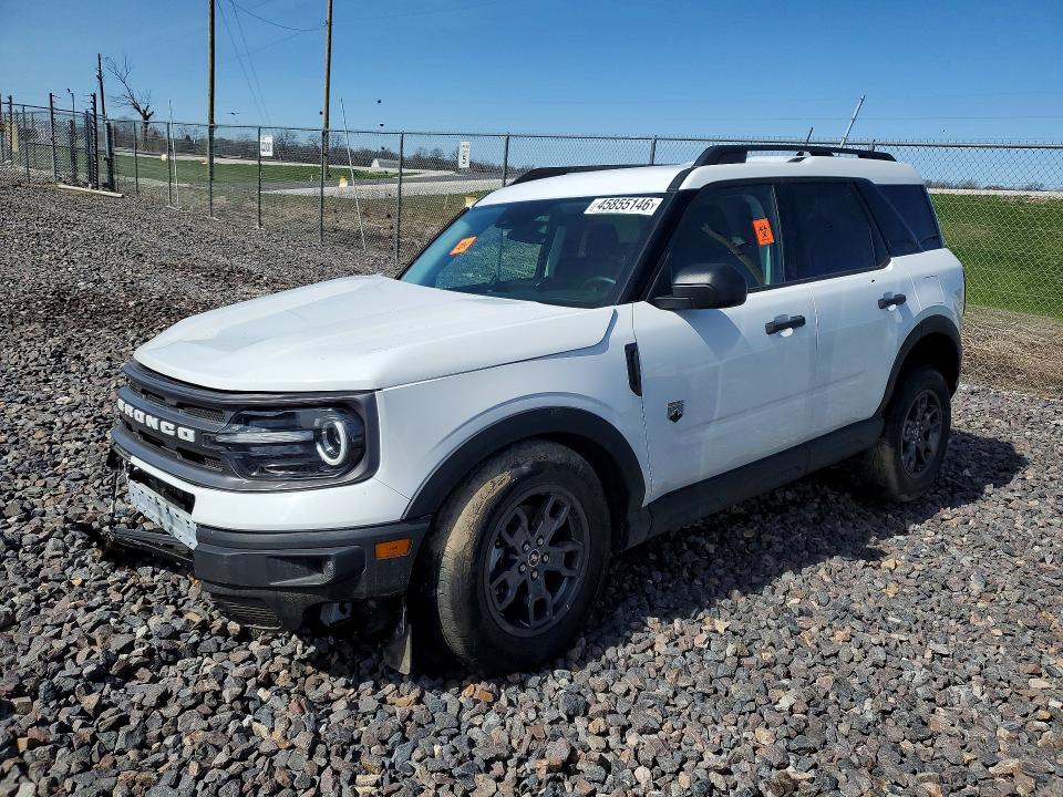45855146 :رقم المزاد ، 3FMCR9B61RRF28082 vin ، 2024 Ford Bronco Sport مزاد بيع