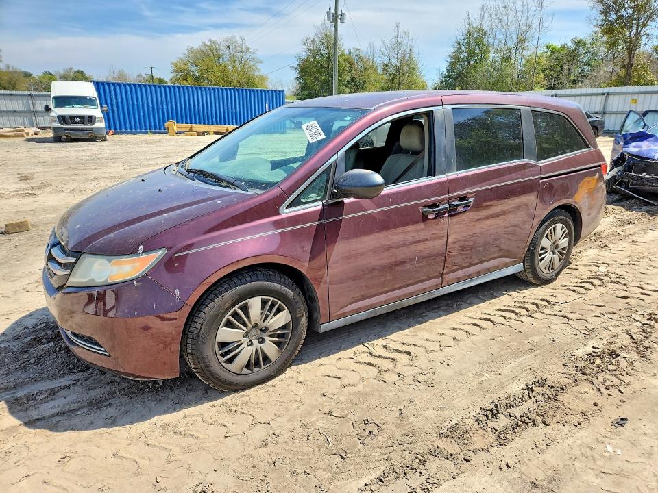 2014 Honda Odyssey მანქანა იყიდება აუქციონზე, vin: 5FNRL5H2XEB086024, აუქციონის ნომერი: 46347886