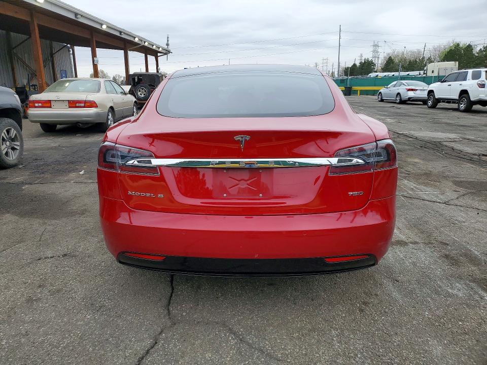 48048326 :رقم المزاد ، 5YJSA1E27HF213515 vin ، 2017 Tesla Model S مزاد بيع