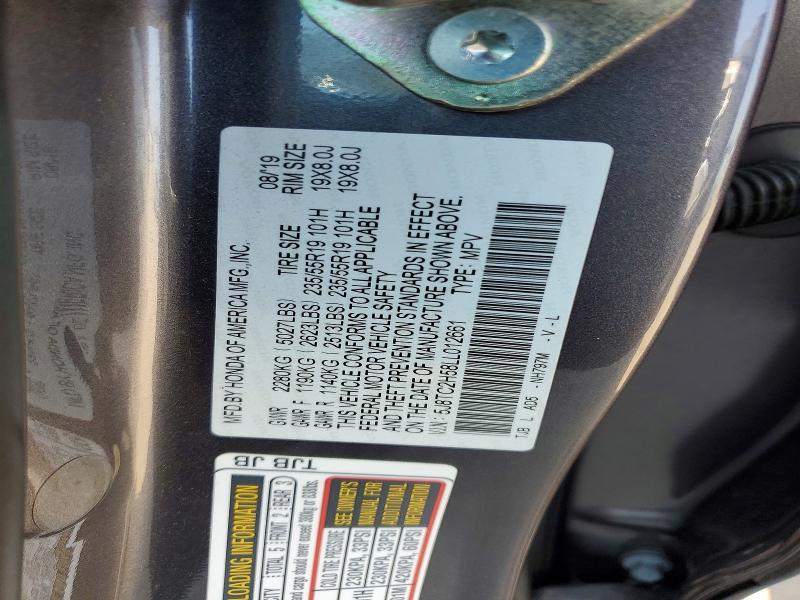 Aukcja sprzedaży 2020 Acura Rdx, vin: 5J8TC2H58LL012661, numer aukcji: 78478875