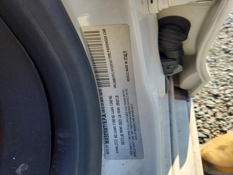 51916976 :رقم المزاد ، ZAM57RTL1H1224147 vin ، 2017 Maserati Ghibli مزاد بيع