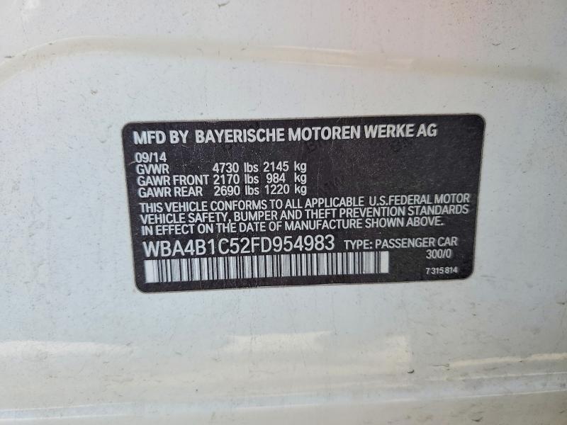 Продаж на аукціоні авто 2015 Bmw 435, vin: WBA4B1C52FD954983, номер лоту: 47247996