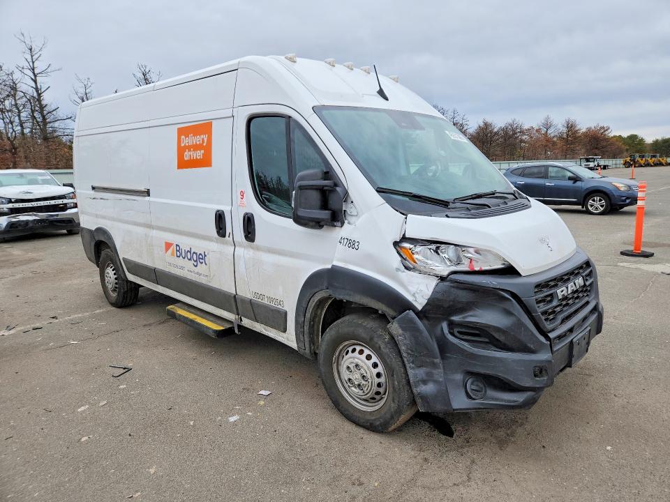 2024 Ram Promaster 2500 მანქანა იყიდება აუქციონზე, vin: 3C6LRVDGXRE155190, აუქციონის ნომერი: 45931506