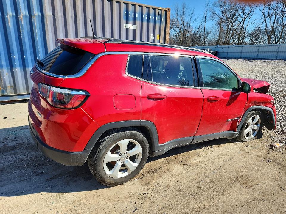 2020 Jeep Compass მანქანა იყიდება აუქციონზე, vin: 3C4NJDBB7LT145486, აუქციონის ნომერი: 45609296