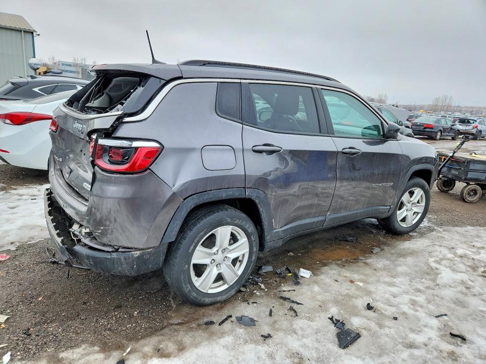 2022 Jeep Compass მანქანა იყიდება აუქციონზე, vin: 3C4NJDBB3NT103707, აუქციონის ნომერი: 79354685