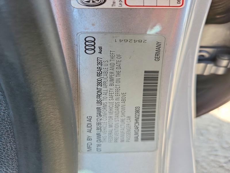 Aukcja sprzedaży 2017 Audi A7, vin: WAUW2AFC9HN023803, numer aukcji: 47540486