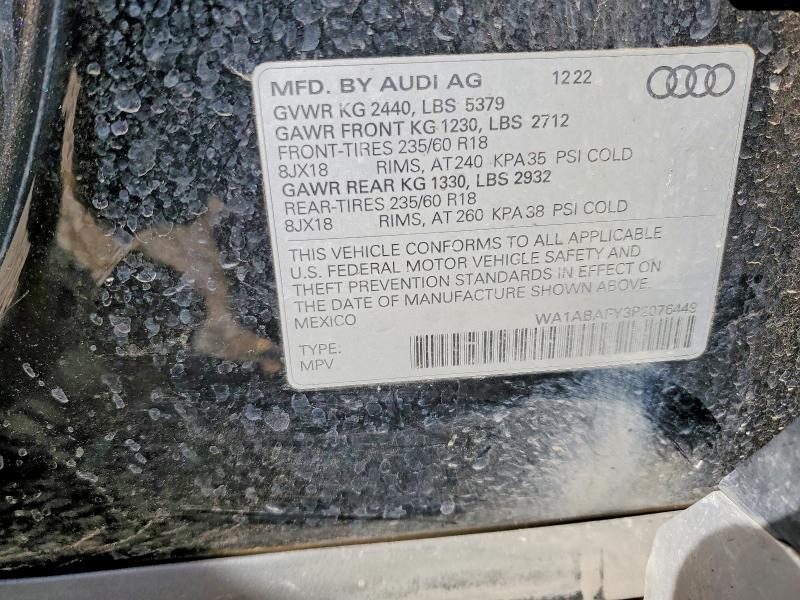 Продажа на аукционе авто 2023 Audi Q5, vin: WA1ABAFY3P2076449, номер лота: 47180386