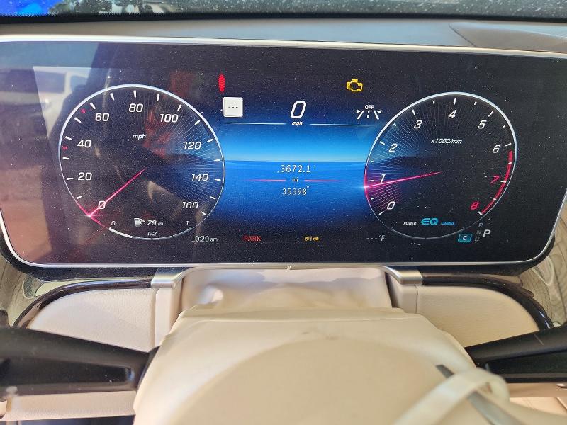 2022 Mercedes-benz S მანქანა იყიდება აუქციონზე, vin: W1K6G7GB0NA154611, აუქციონის ნომერი: 79232665
