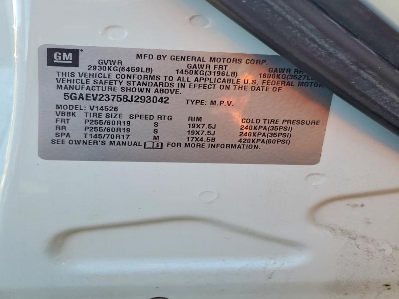 Продаж на аукціоні авто 2008 Buick Enclave, vin: 5GAEV23758J293042, номер лоту: 47125286