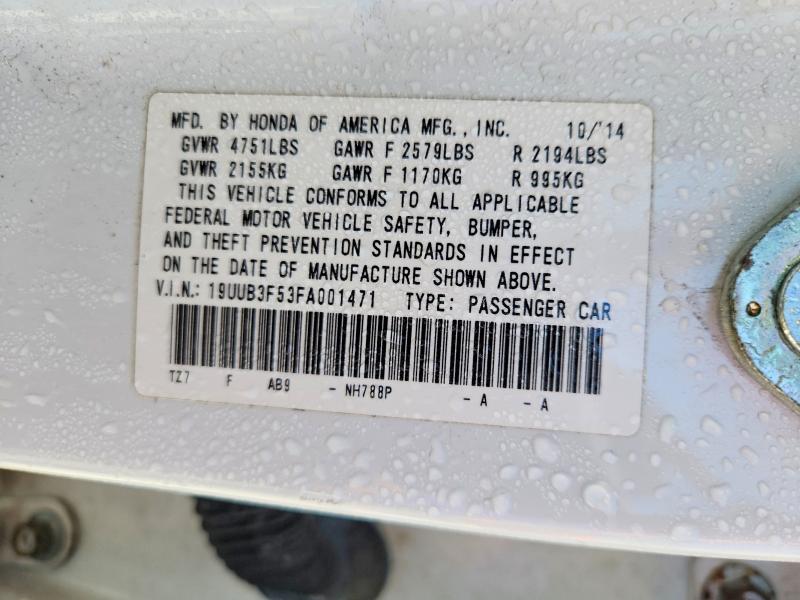 Aukcja sprzedaży 2015 Acura Tlx, vin: 19UUB3F53FA001471, numer aukcji: 46831706