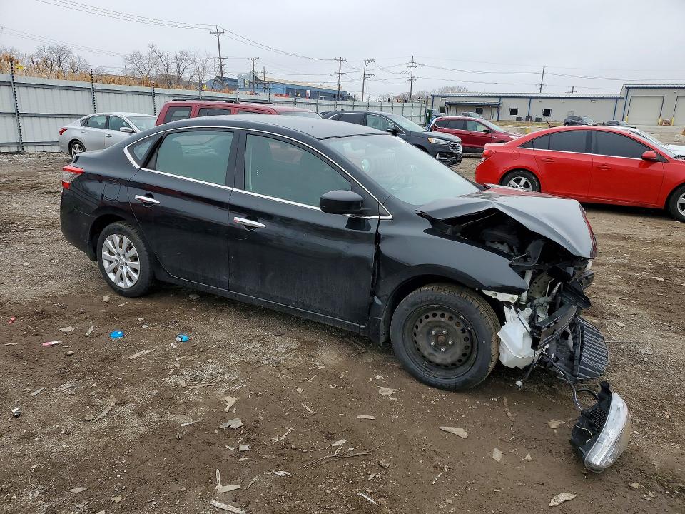 Продаж на аукціоні авто 2015 Nissan Sentra, vin: 3N1AB7AP8FY350366, номер лоту: 45478786