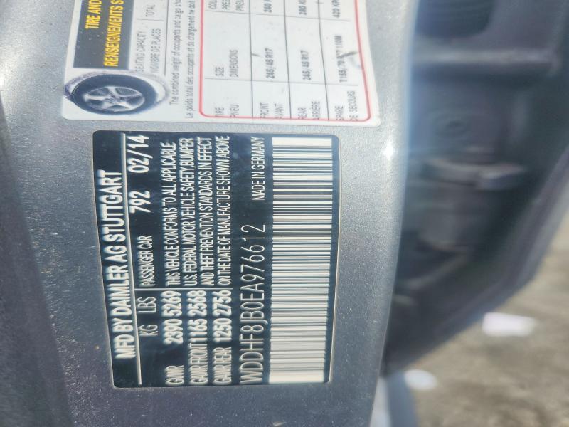 Продаж на аукціоні авто 2014 Mercedes-benz E, vin: WDDHF8JB0EA976612, номер лоту: 47241626
