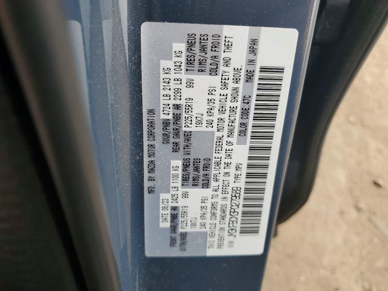 Продаж на аукціоні авто 2023 Mazda Cx-5, vin: JM3KFBCM3P0279589, номер лоту: 46983646