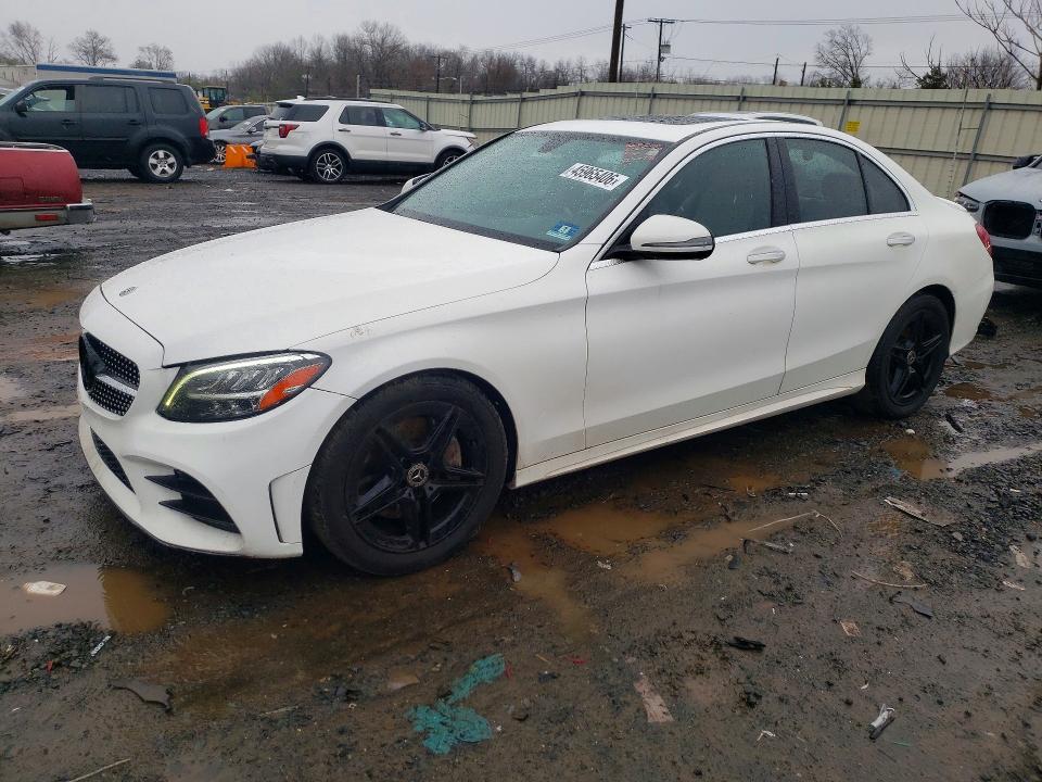 45965406 :رقم المزاد ، 55SWF8EB9LU323078 vin ، 2020 Mercedes-benz C مزاد بيع