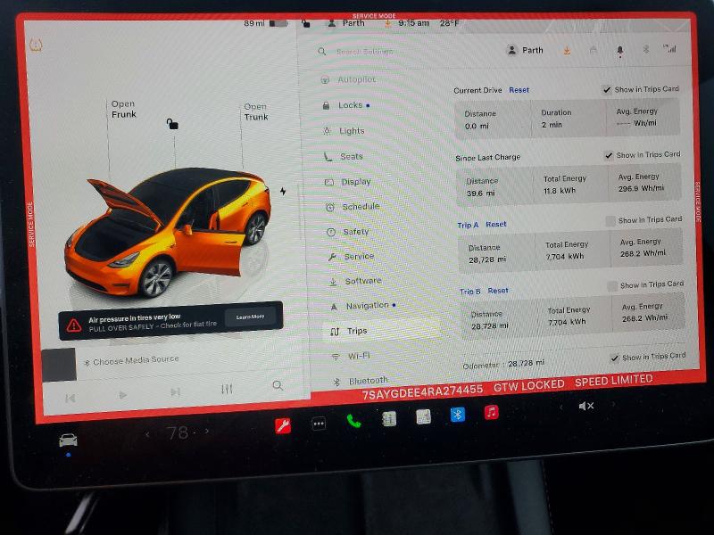 Aukcja sprzedaży 2024 Tesla Model Y, vin: 7SAYGDEE4RA274455, numer aukcji: 46076956